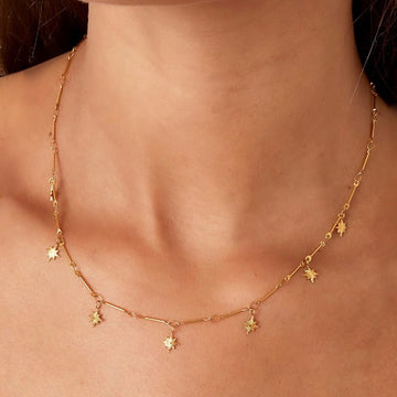 North star gold halsband