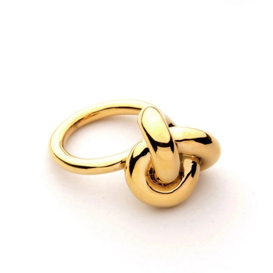 Ring gold knot