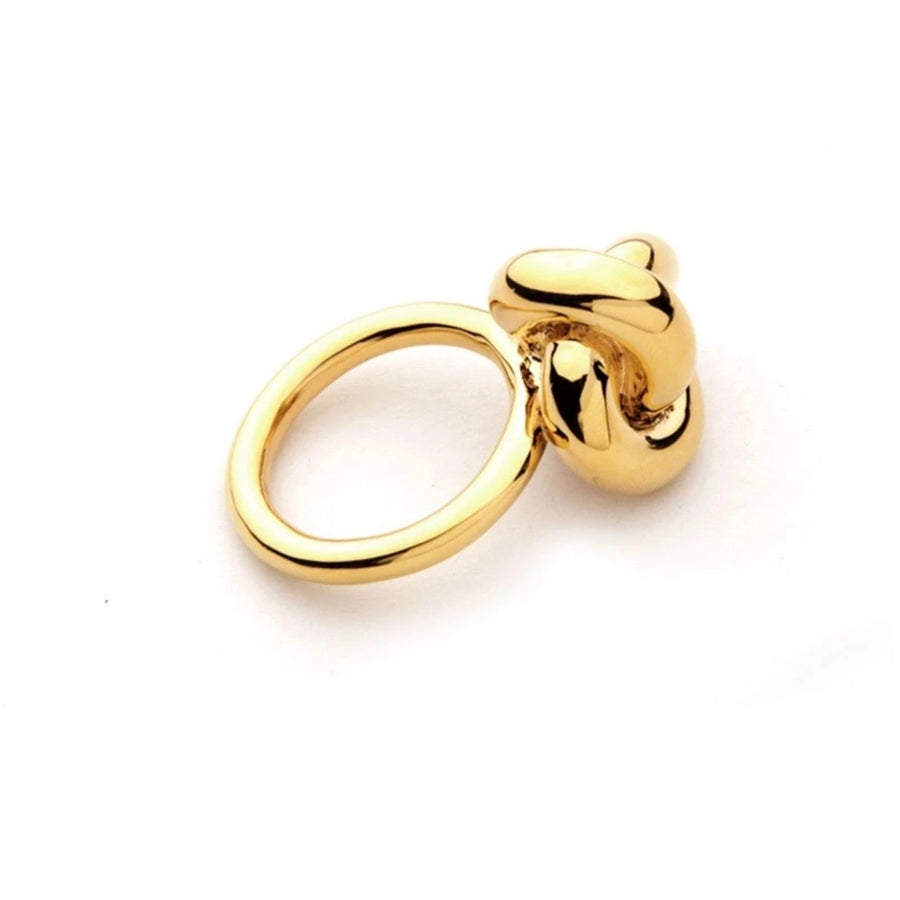 Ring gold knot