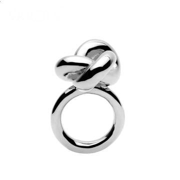 Ring silver knot