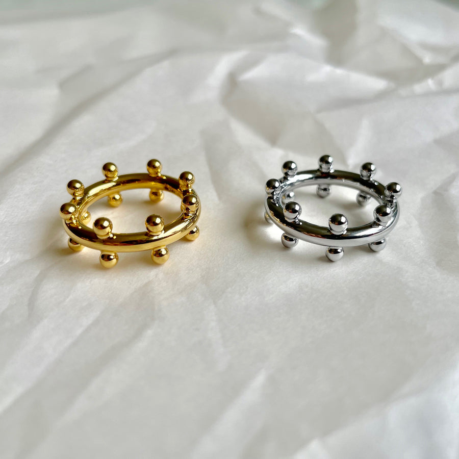 Ring gold dots